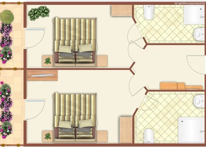 بيت للعطل Doppelzimmer Rondell, Direkt Am Alten Strom *